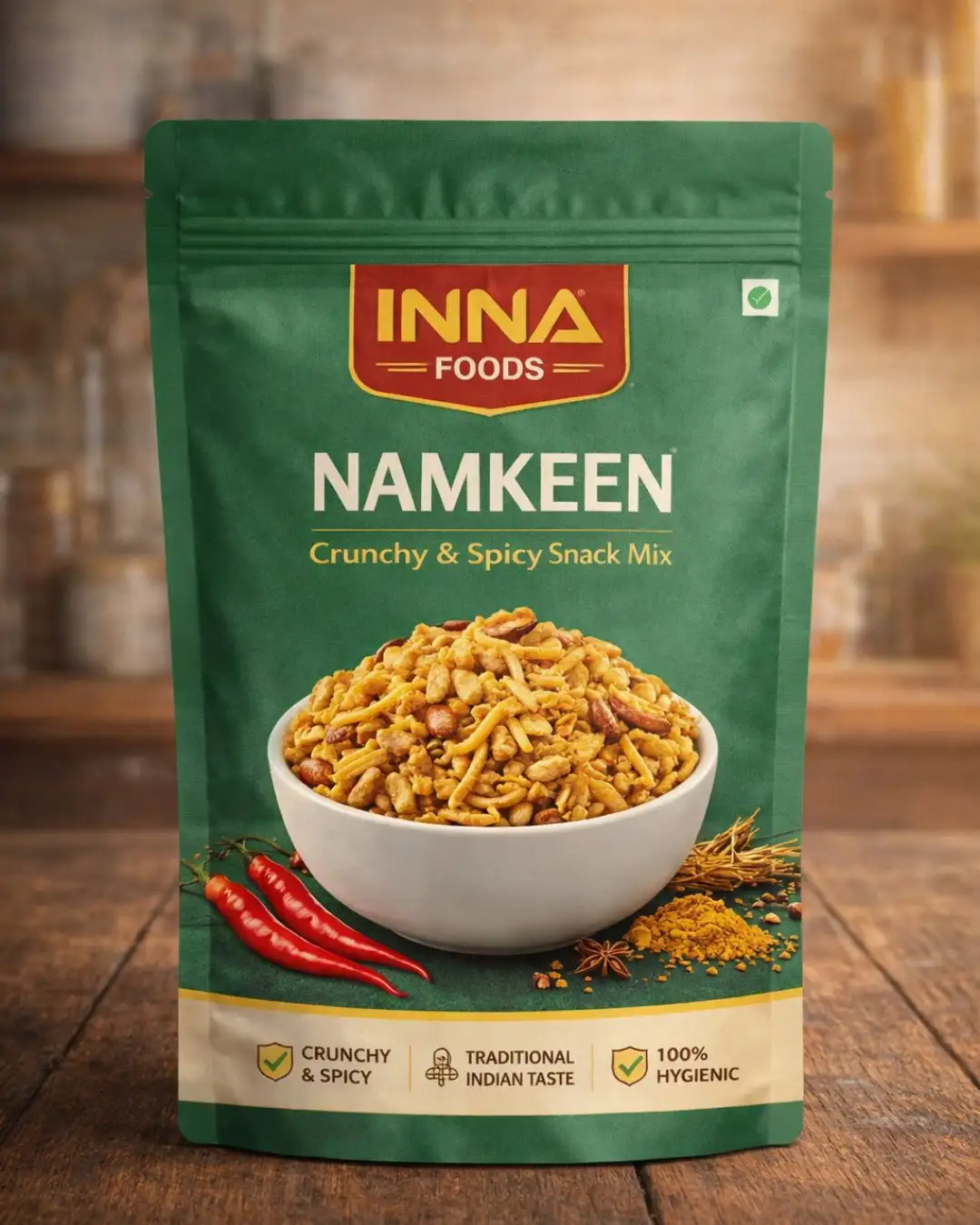 INNA Foods Crunchy Namkeen Mix