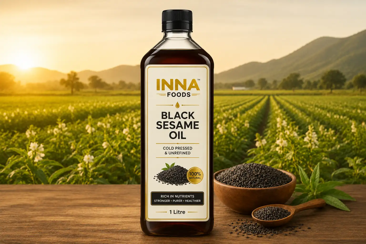 Black Sesame Oil 1 Litre
