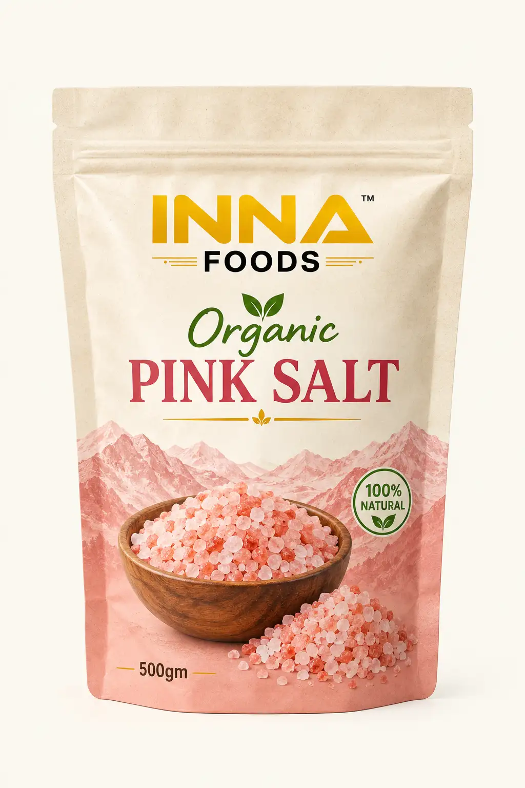 INNA Food  Organic Pink Salt 500gm
