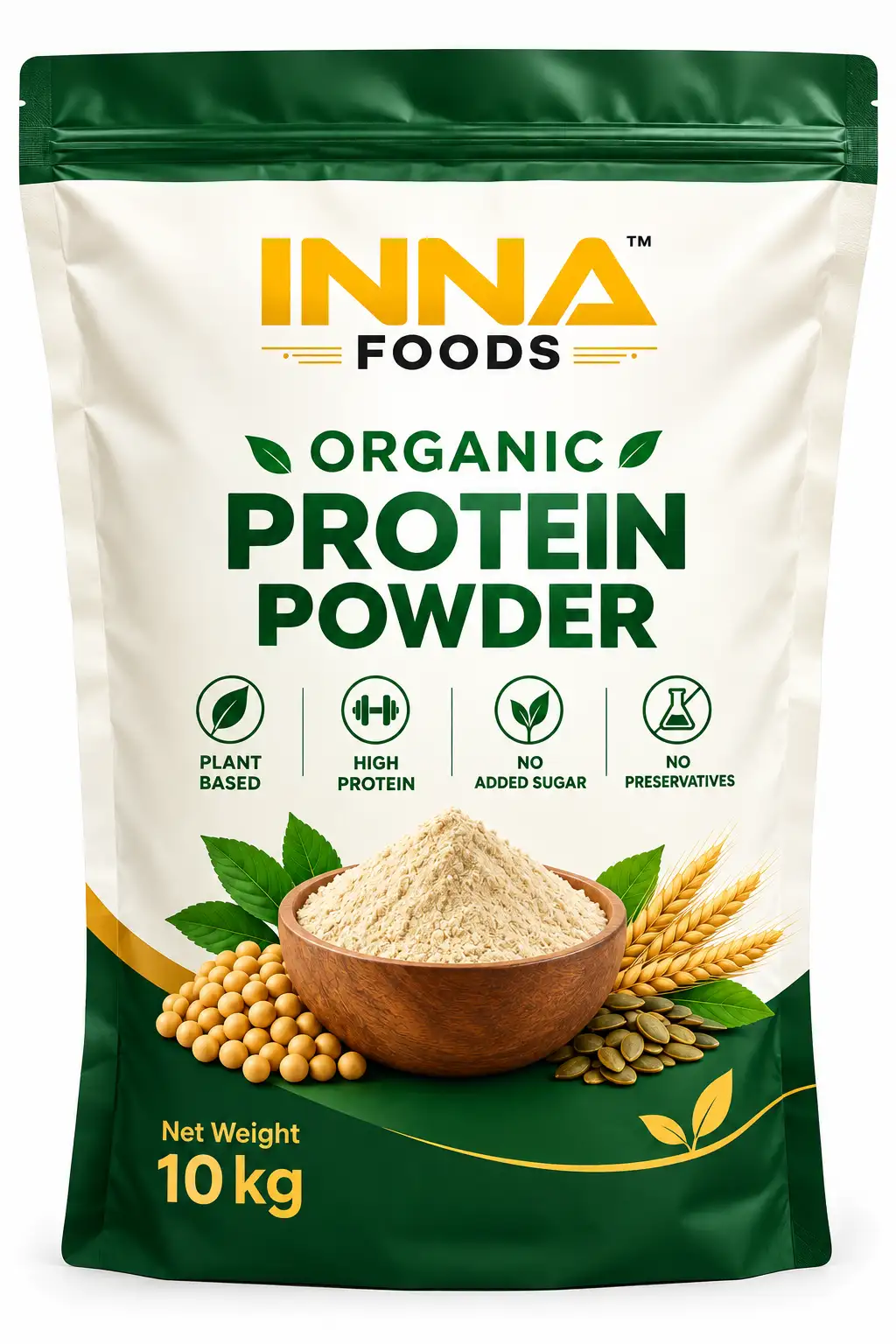 INNA FOODS Organic protein powder 10 kg