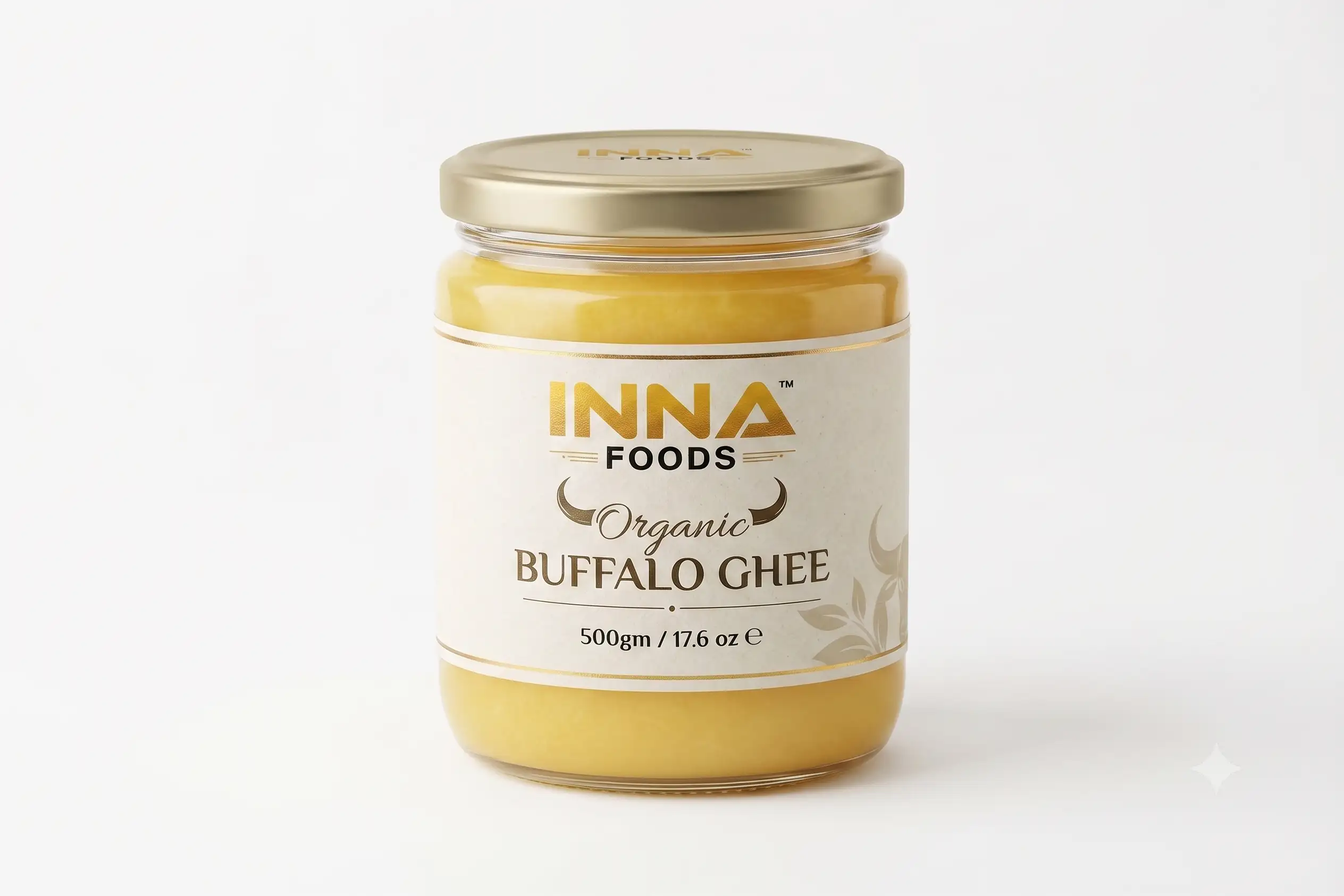 INNA FOODS Organic Buffalo Ghee 500gm