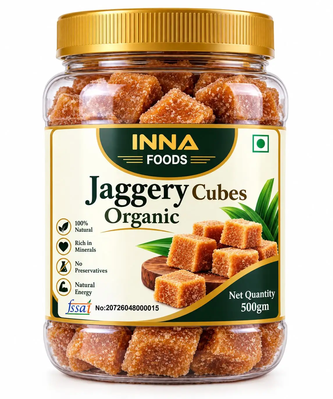 Jaggery Cubes 500gm